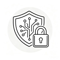 Privacy policy icon – data security and SSL encryption
